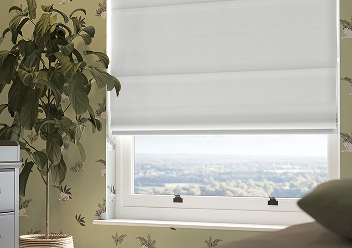 Tussah, Snowdrift - Roman Blind - Image 5